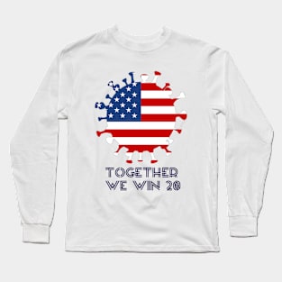 Together we win corona Long Sleeve T-Shirt